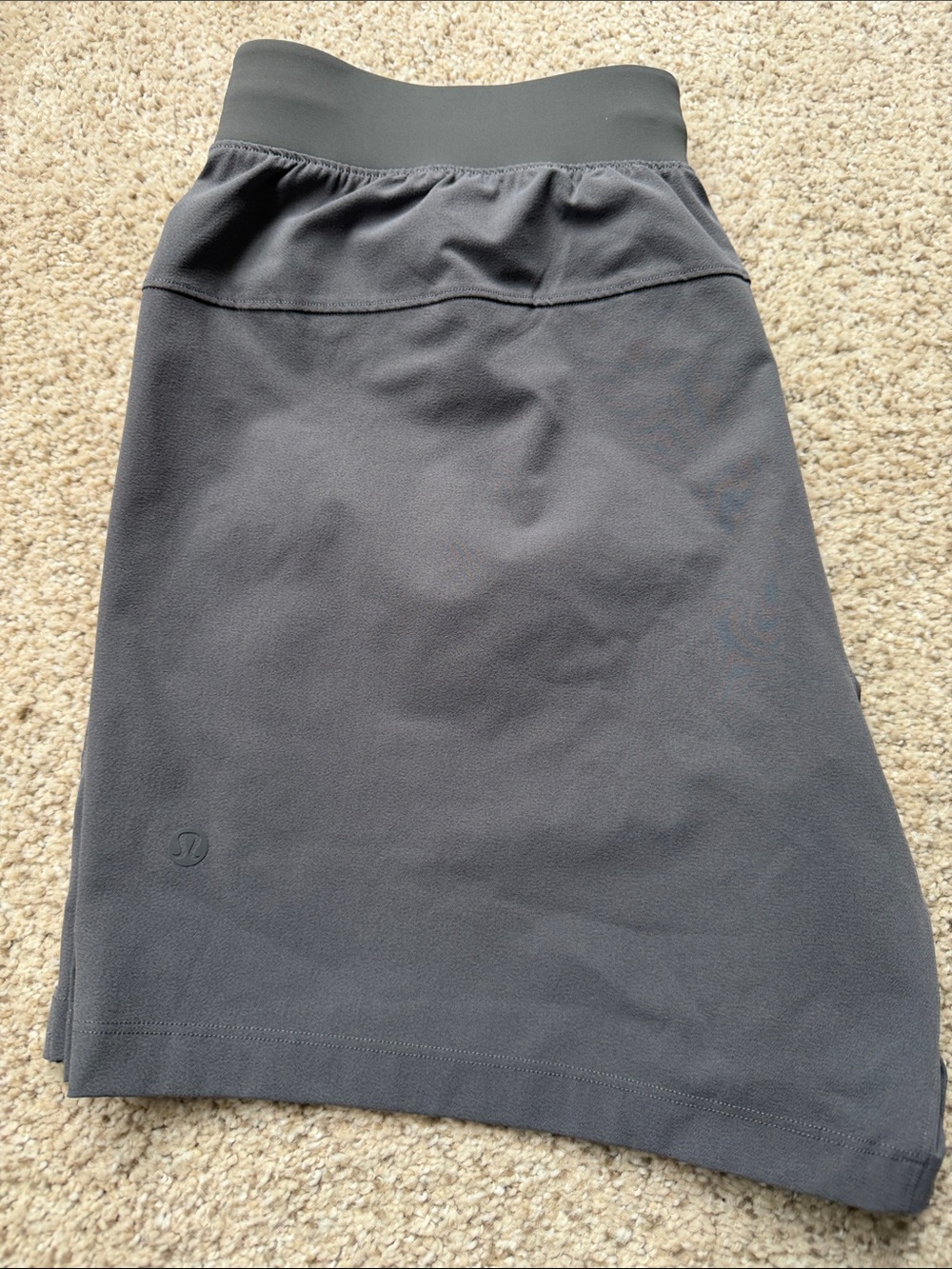 lululemon athletica Gray Zeroed In Shorts 5”